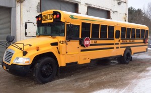 Rolling V Bus Corp. Propane School Bus