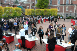 The day concluded with the Thirst & Vine Tasting Area in The Culinary Institute's Beverage Garden Plaza.