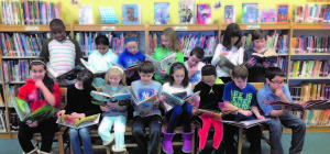 You always have something to do if you have a good book, as demonstrated by George Grant Mason School’s fifth-grade class, which won Orange County “High Class Total Honors” in the recent Army Black Knights Reading Program.  Back row, from the left: Chima Oparaji, Alana Gorukanti, Juliana Scanlon, Maya McColgan, Michael McColgan, Grace Donnelly and Parker Givens. Bottom row:  Sophia Ruscillo, left, Raven Castaldi, Anastasia Vishnevskaya, Casey Mulvaney, Emily Ferri, Kaitlyn Kroeber, Shane Bello and Mario Ginis.