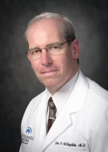 Dr. John McLaughlin of St. Luke’s Cornwall Hospital will speak about joint replacement at the March 31 “Dinner with the Doctor/All about Joint Replacements” at the Glen Arden Continuing Care Retirement Community.