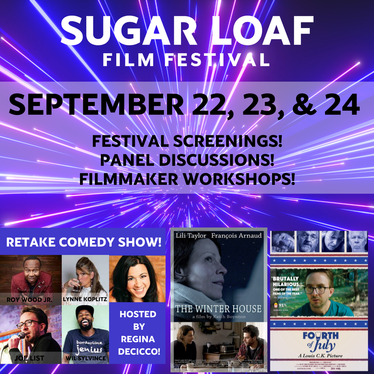 Good News, Movie Fans! The FirstEver Sugar Loaf Film Festival Comes to