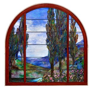 Rushmore Estate Tiffany Stained Glass Window from 1908